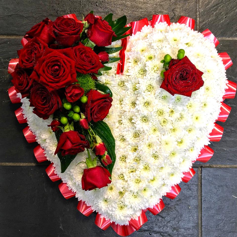 /funeral heart Cornwall Hayle Penzance.